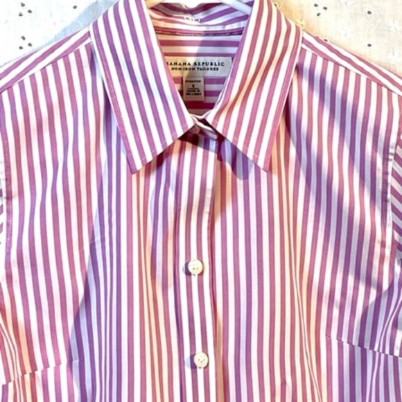 Banana Republic Long-Sleeved Shirt with Tailored Fit - Picture 4 of 9